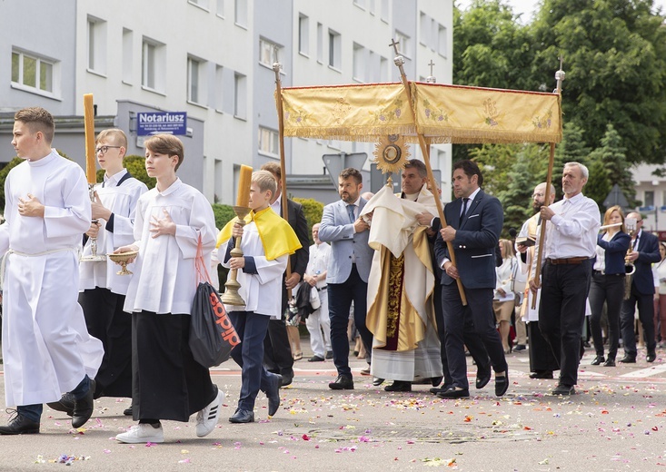 Procesja Bożego Ciała w Kołobrzegu, cz. 1 