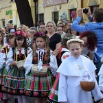 Boże Ciało w Łowiczu. Procesja.