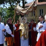 Boże Ciało w Łowiczu. Procesja.