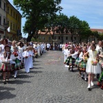 Boże Ciało w Łowiczu. Procesja.