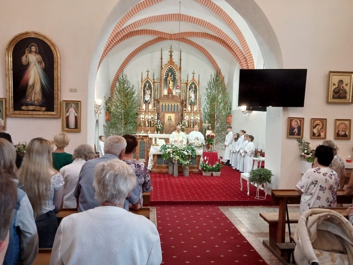 Procesja Bożego Ciała w Strzelcach