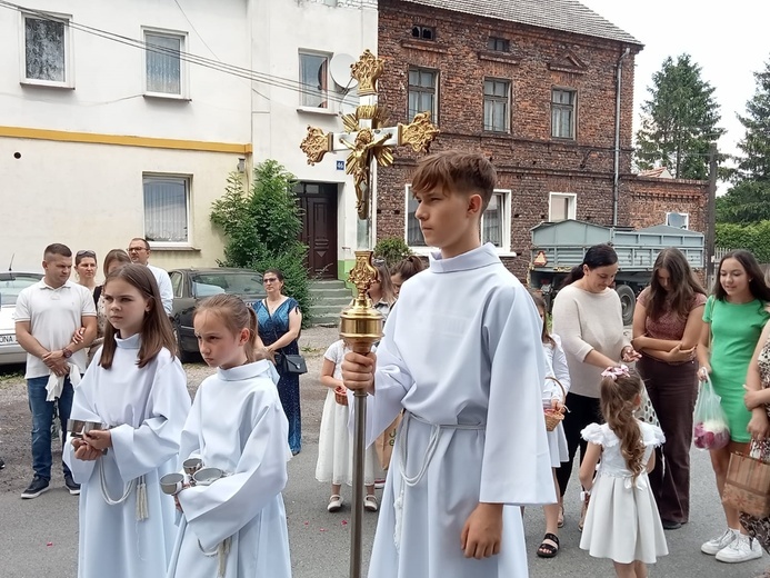 Procesja Bożego Ciała w Strzelcach