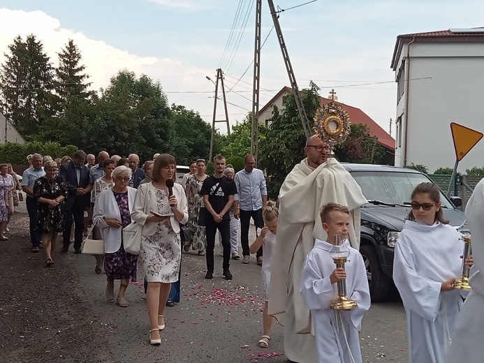 Procesja Bożego Ciała w Strzelcach