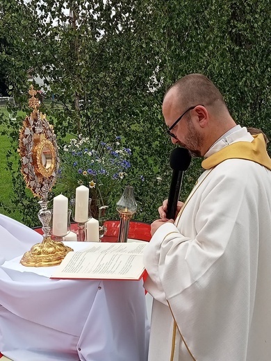 Procesja Bożego Ciała w Strzelcach