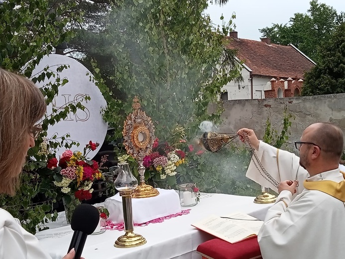 Procesja Bożego Ciała w Strzelcach