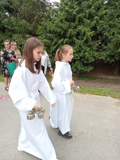 Procesja Bożego Ciała w Strzelcach