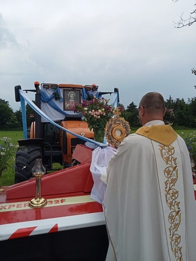 Procesja Bożego Ciała w Strzelcach