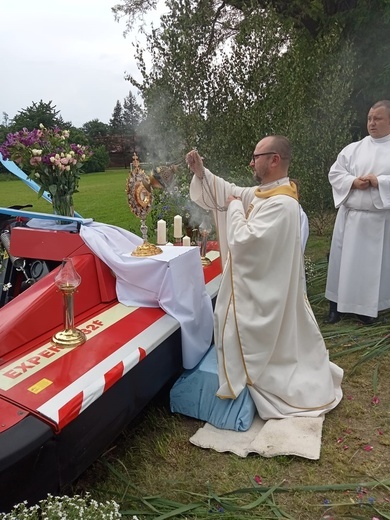 Procesja Bożego Ciała w Strzelcach