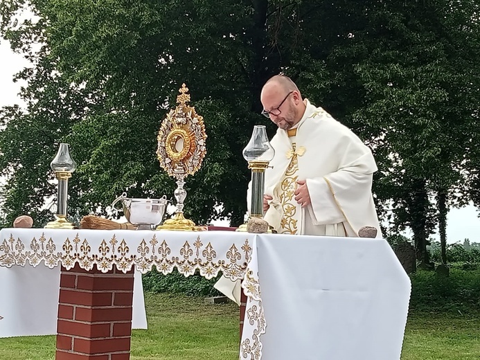 Procesja Bożego Ciała w Strzelcach