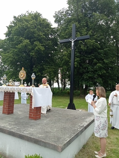 Procesja Bożego Ciała w Strzelcach