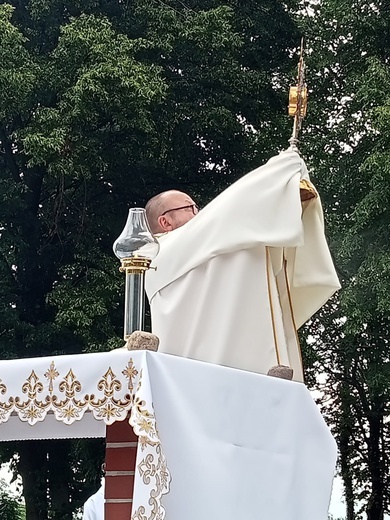 Procesja Bożego Ciała w Strzelcach