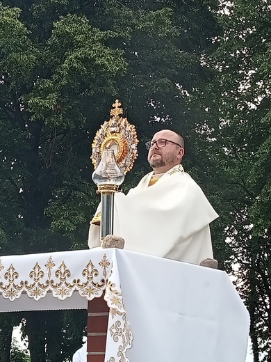 Procesja Bożego Ciała w Strzelcach