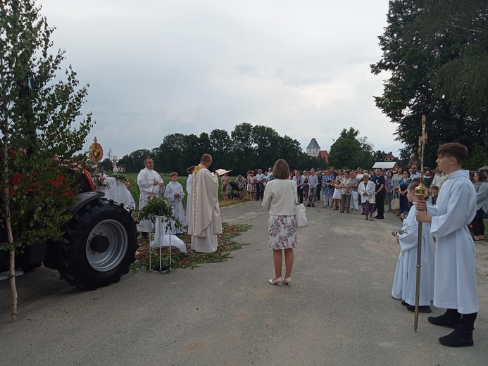 Procesja Bożego Ciała w Strzelcach