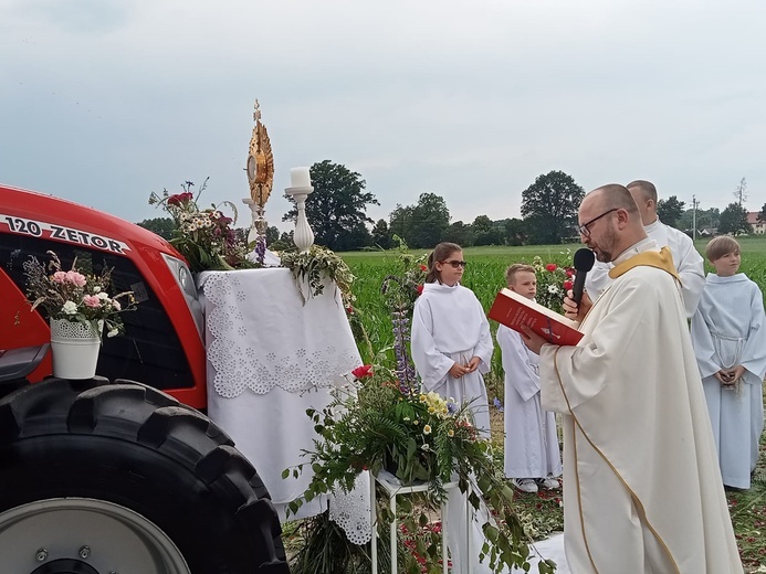 Procesja Bożego Ciała w Strzelcach