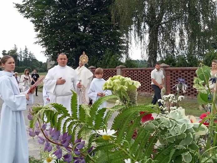 Procesja Bożego Ciała w Strzelcach