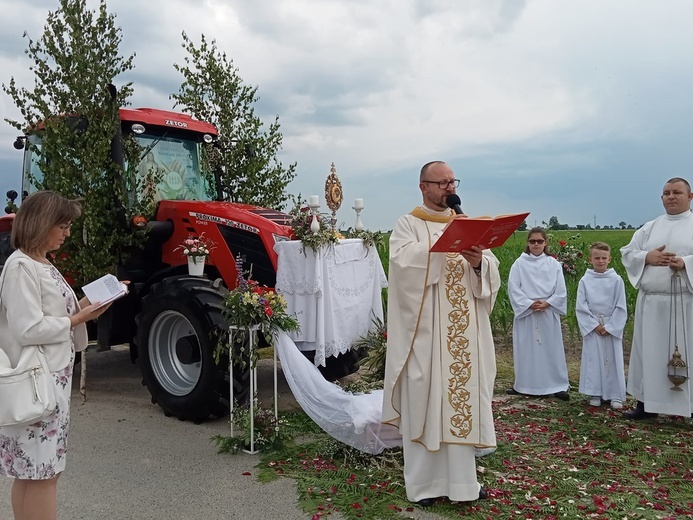 Procesja Bożego Ciała w Strzelcach