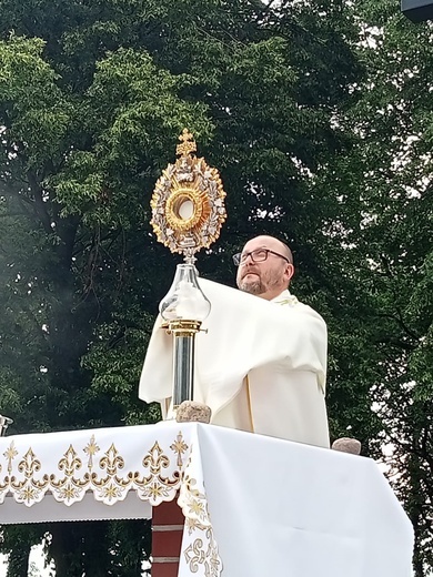 Procesja Bożego Ciała w Strzelcach