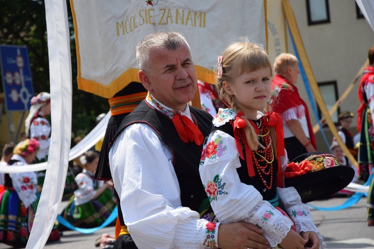 Boże Ciało w Łowiczu. Procesja.