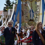 Boże Ciało w Łowiczu. Procesja.