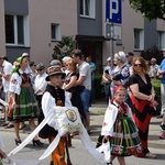 Boże Ciało w Łowiczu. Procesja.