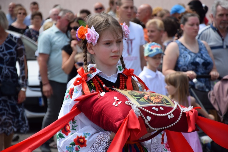 Boże Ciało w Łowiczu. Procesja.