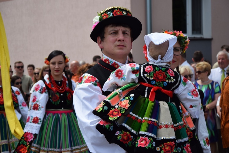 Boże Ciało w Łowiczu. Procesja.