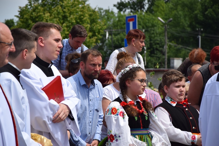 Boże Ciało w Łowiczu. Procesja.