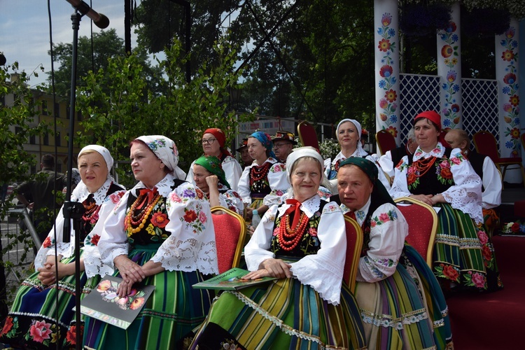 Boże Ciało w Łowiczu. Procesja.