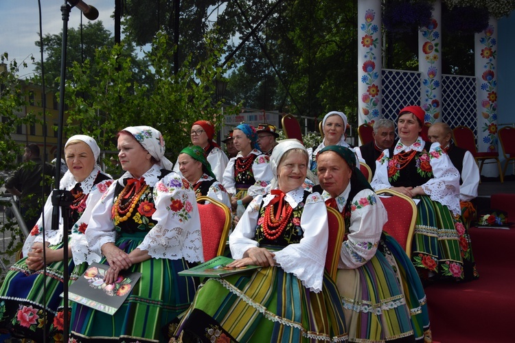 Boże Ciało w Łowiczu. Procesja.