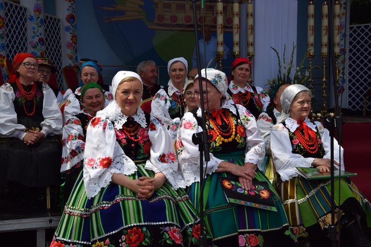 Boże Ciało w Łowiczu. Procesja.