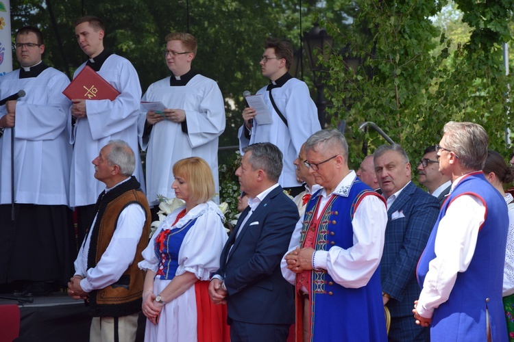 Boże Ciało w Łowiczu. Procesja.