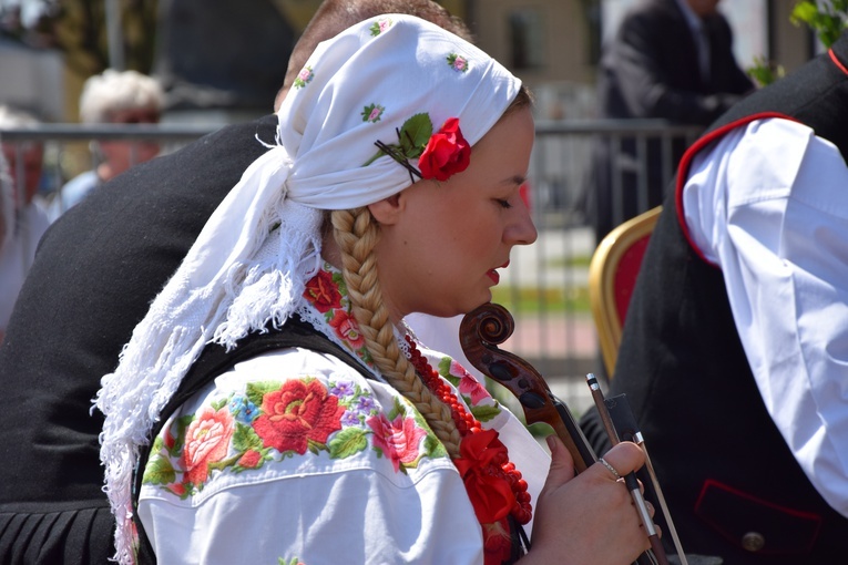Boże Ciało w Łowiczu. Procesja.