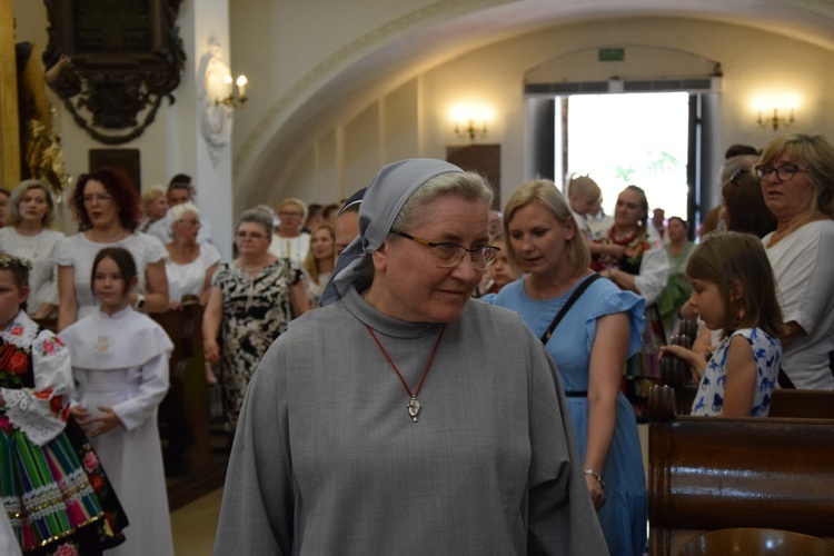 Boże Ciało w Łowiczu. Procesja.