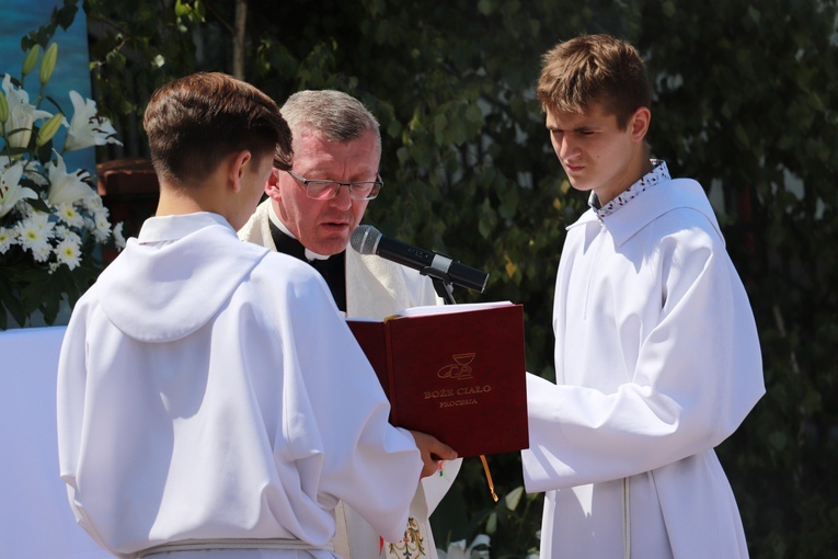 Boże Ciało w Lubochni