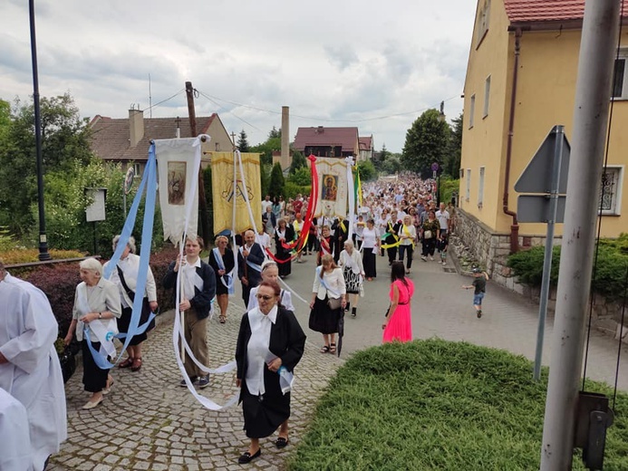 Boże Ciało u św. Jadwigi w Ząbkowicach Sl.