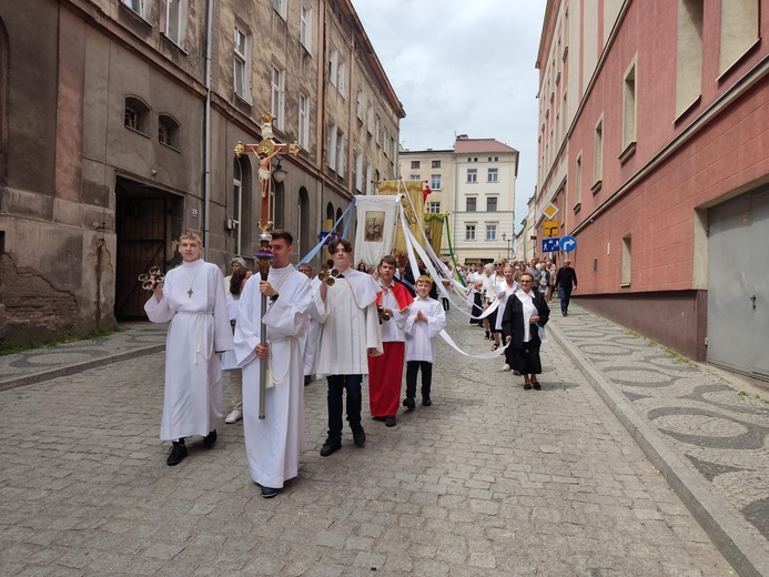 Boże Ciało u św. Jadwigi w Ząbkowicach Sl.