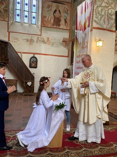 Procesja Bożego Ciała w Małujowicach