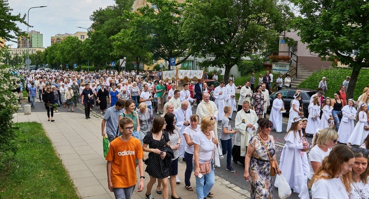 Boże Ciało u św. Wojciecha w Wałbrzychu