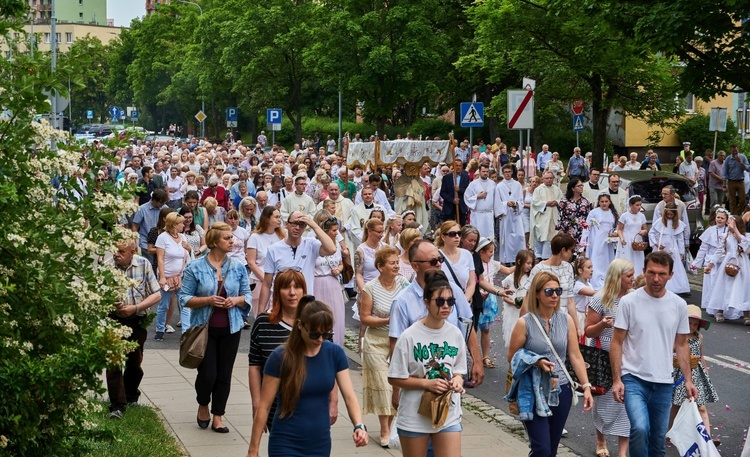 Boże Ciało u św. Wojciecha w Wałbrzychu