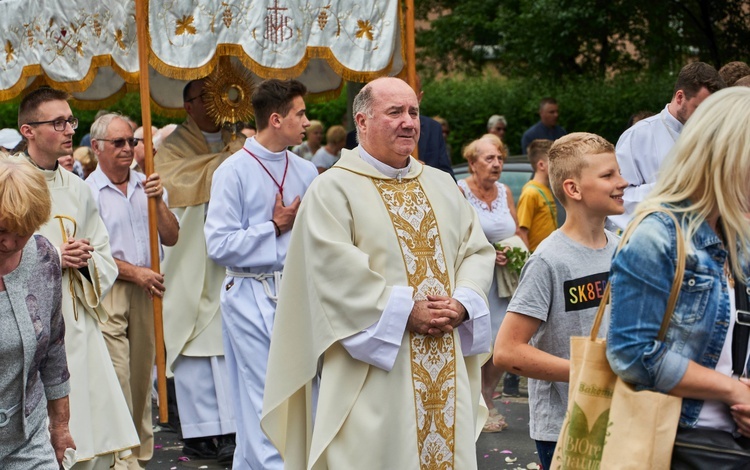 Boże Ciało u św. Wojciecha w Wałbrzychu