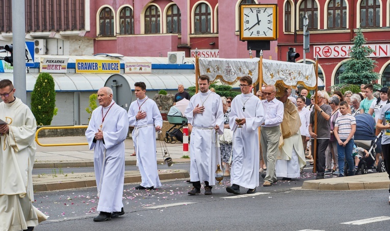 Boże Ciało u św. Wojciecha w Wałbrzychu