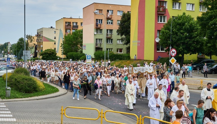 Boże Ciało u św. Wojciecha w Wałbrzychu