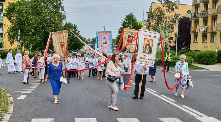 Boże Ciało u św. Wojciecha w Wałbrzychu