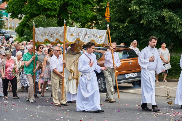 Boże Ciało u św. Wojciecha w Wałbrzychu