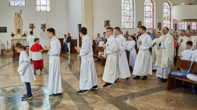 Boże Ciało u św. Wojciecha w Wałbrzychu
