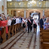 Poświęcenie sztandaru szkoły w Raniżowie
