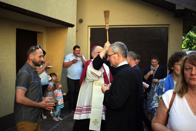 Pobłogosławienie Domu Nadziei w Dylakach