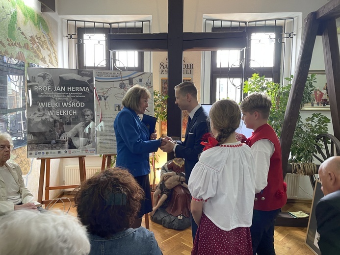 Otwarcie Szlaku prof. Jana Hermy w Skoczowie