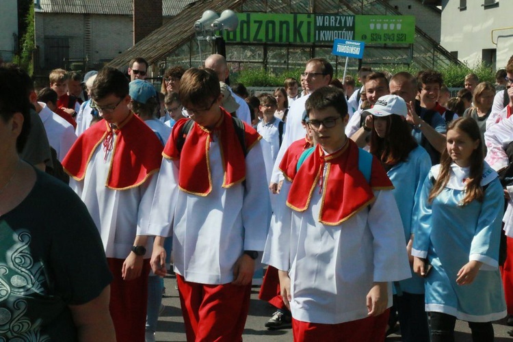 Służba liturgiczna u Matki Bożej