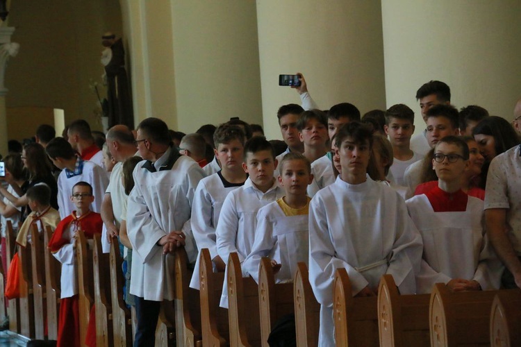 Służba liturgiczna u Matki Bożej